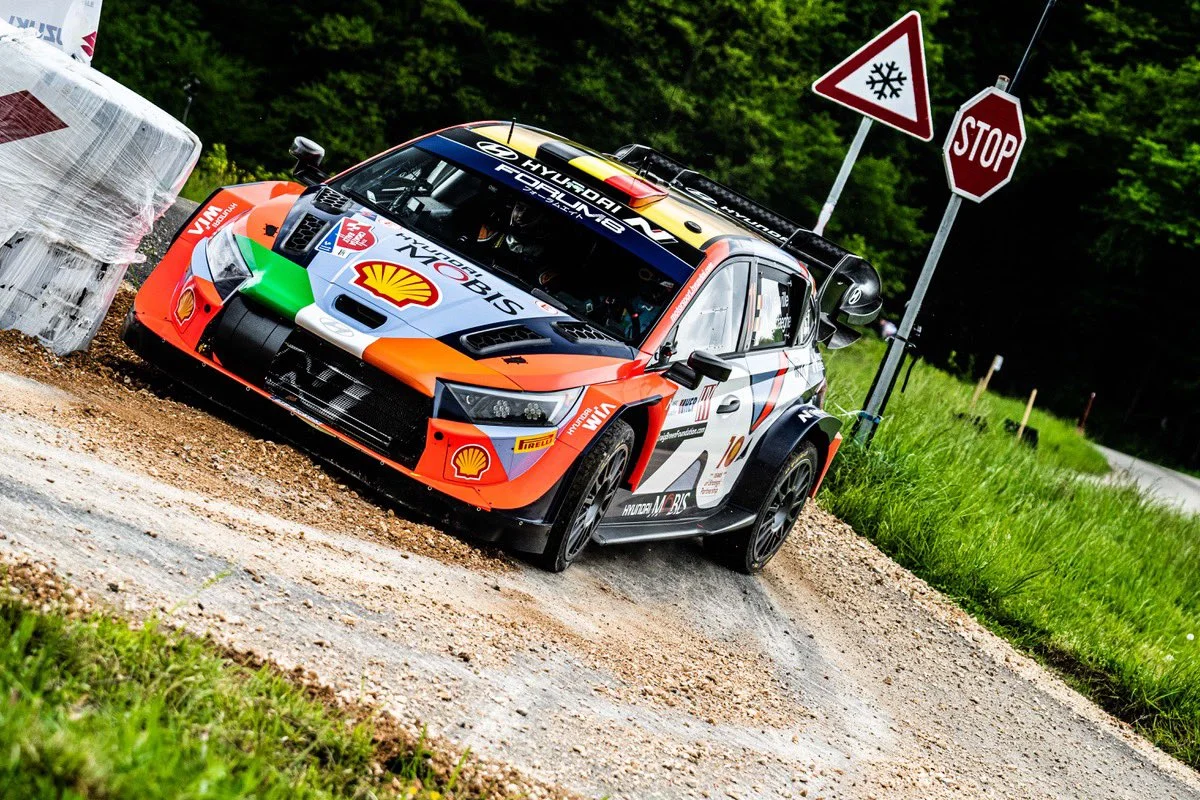 Neuville y Evans, empataron el viernes en el Rallye de Croacia