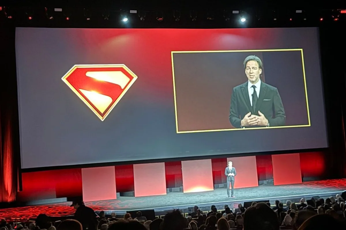 Superman de James Gunn, nuevo logo fue revelado en la CinemaCon