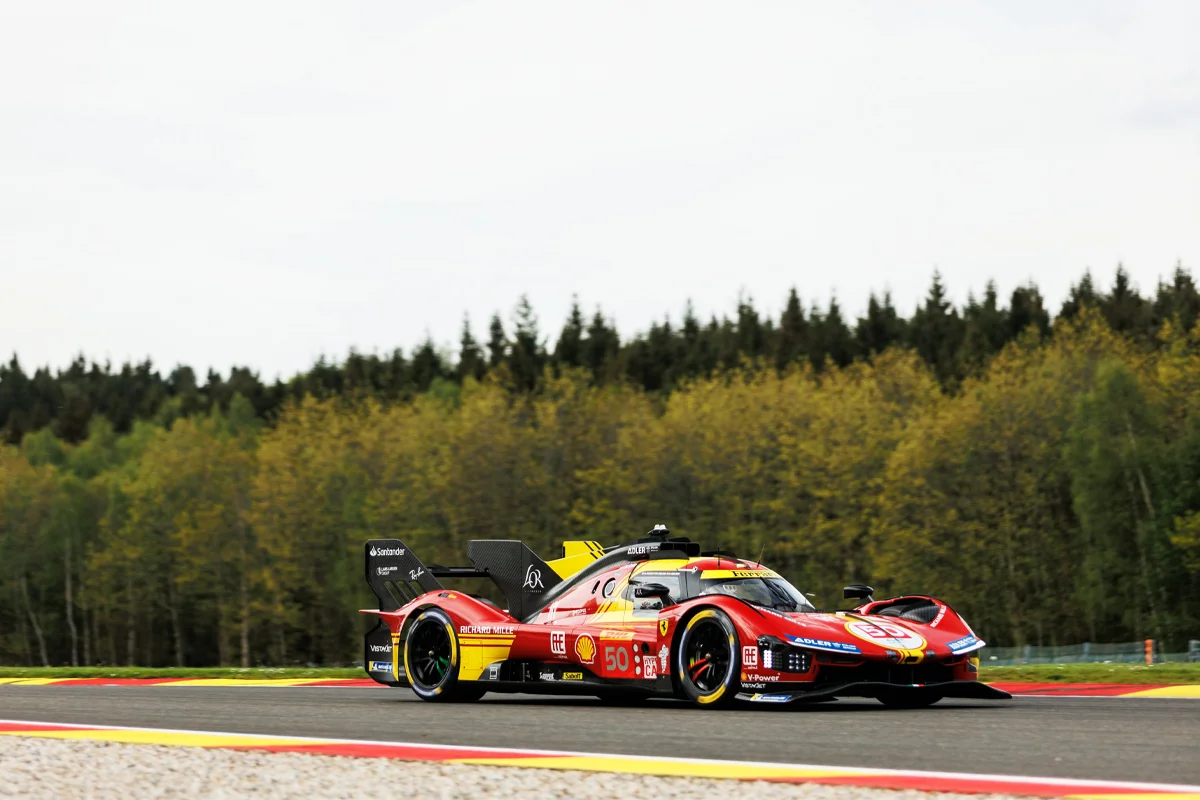 Ferrari domina la Hyperpole en las 6 Horas de Spa del WEC