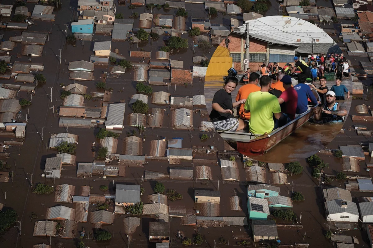 Inundaciones en Brasil