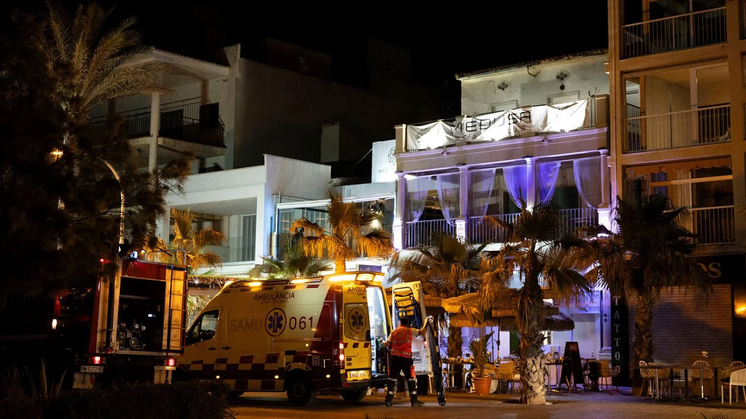 Palma de Mallorca: Derrumbe de restaurante deja 4 muertos y 16 heridos