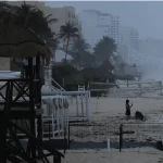Huracán Beryl ingresa a Quintana Roo