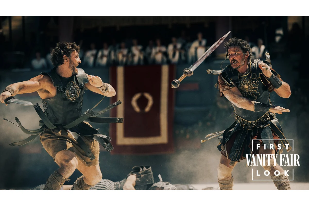Paul Mescal y Pedro Pascal protagonizan primer vistazo de Gladiator II