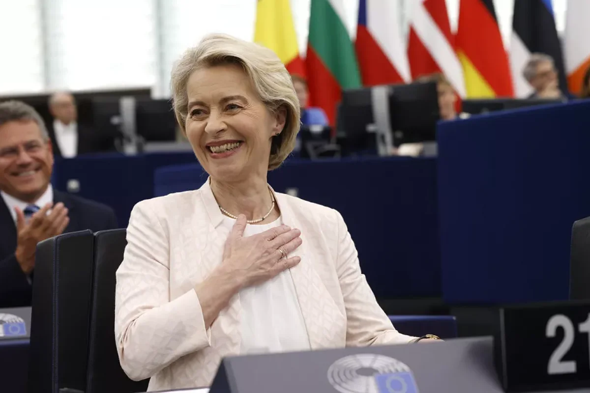 Von der Leyen recibe un segundo mandato al frente de la UE