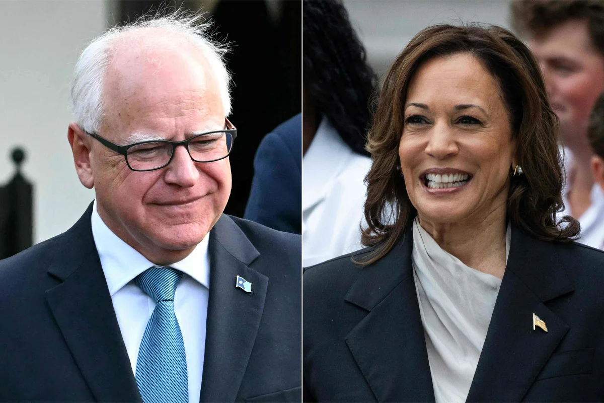 Kamala Harris elige a Tim Walz como Compañero de fórmula