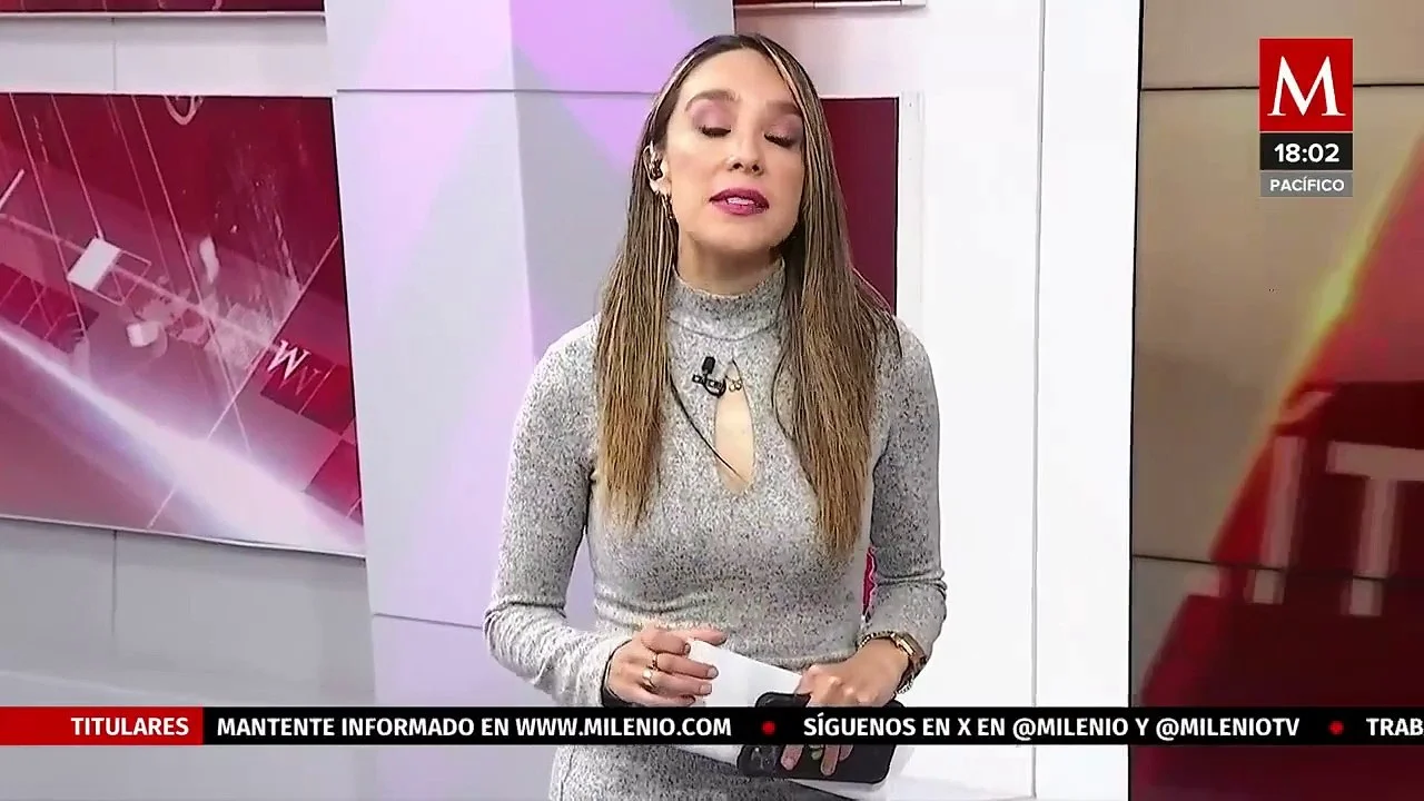 Selene Flores Periodista se desvanece en vivo