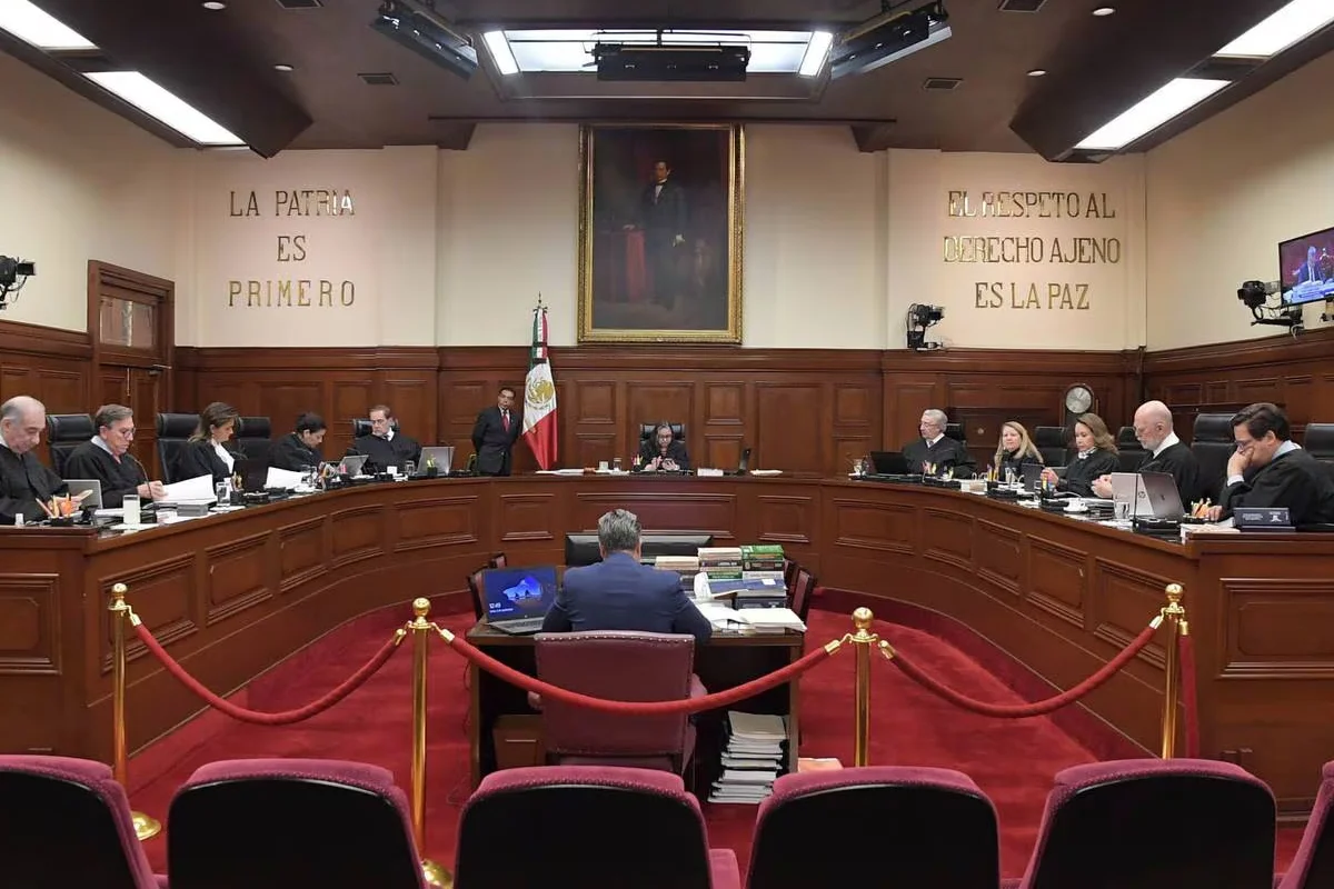 Ministros de la Suprema Corte votan y se van a paro contra la Reforma Judicial