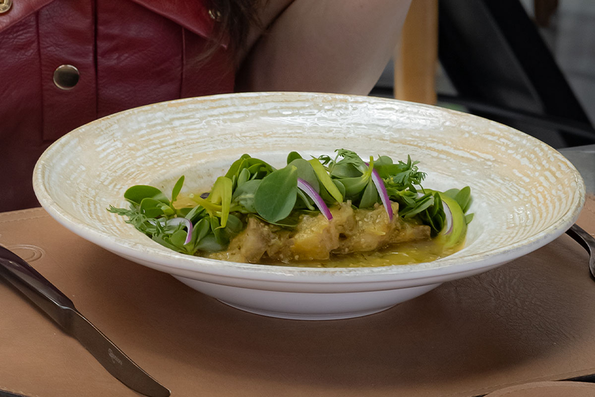 Pork Belly en Salsa Verde