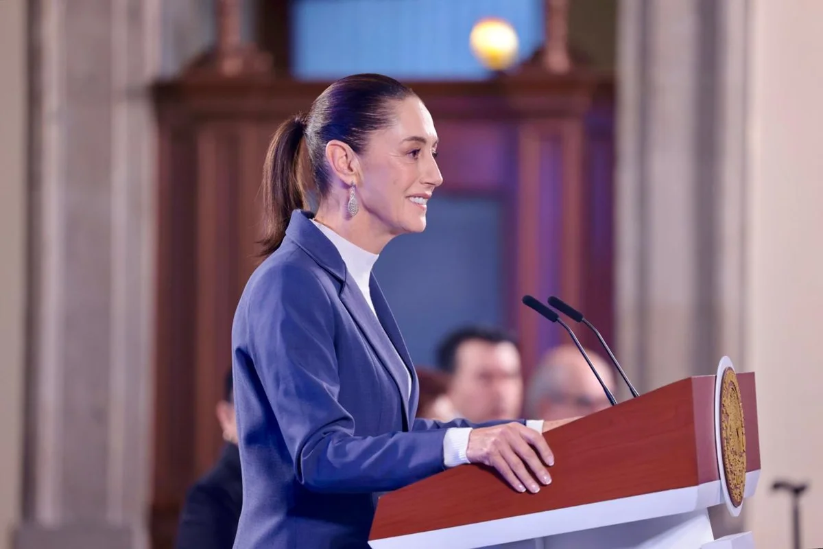 Claudia Sheinbaum, presidenta de México.